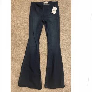 Free people size 25 denim flare jeans